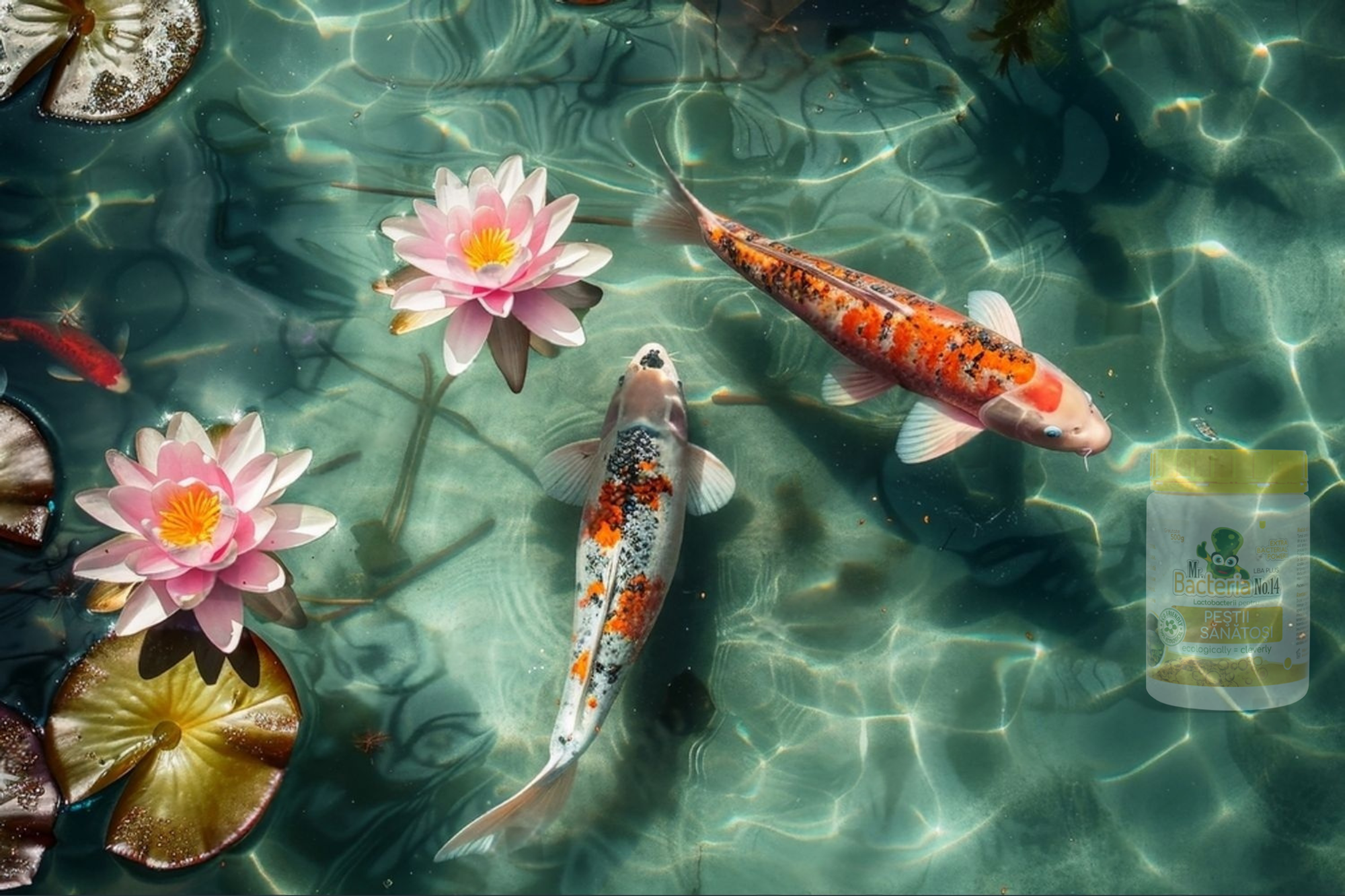 Lactobacteriile în Iazuri – Cum Susțin Sănătatea Peștilor și Echilibrul Biologic Natural Lactobacteriile în Iazuri – Cum Susțin Sănătatea Peștilor și Echilibrul Biologic Natural
